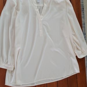 Chicos Cream Blouse